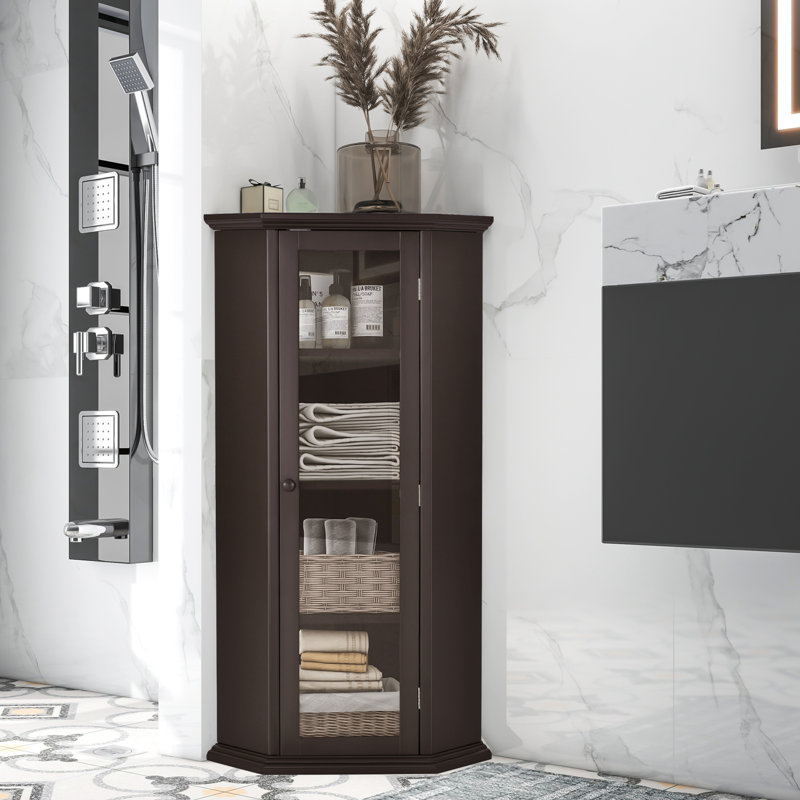 Winston Porter Damare Freestanding Bathroom & Reviews Wayfair